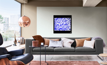 Charger l'image dans la galerie, Peinture unique sur papier Canson Rêve d'azulejos - 50 x 65 cm