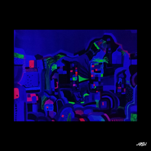 Charger l'image dans la galerie, Peinture unique sur papier Canson ColoraPolis n°1- 50 x 65 cm