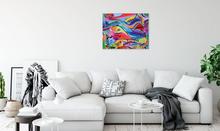 Charger l'image dans la galerie, Peinture unique sur papier Canson Color of Love - 50 x 65 cm