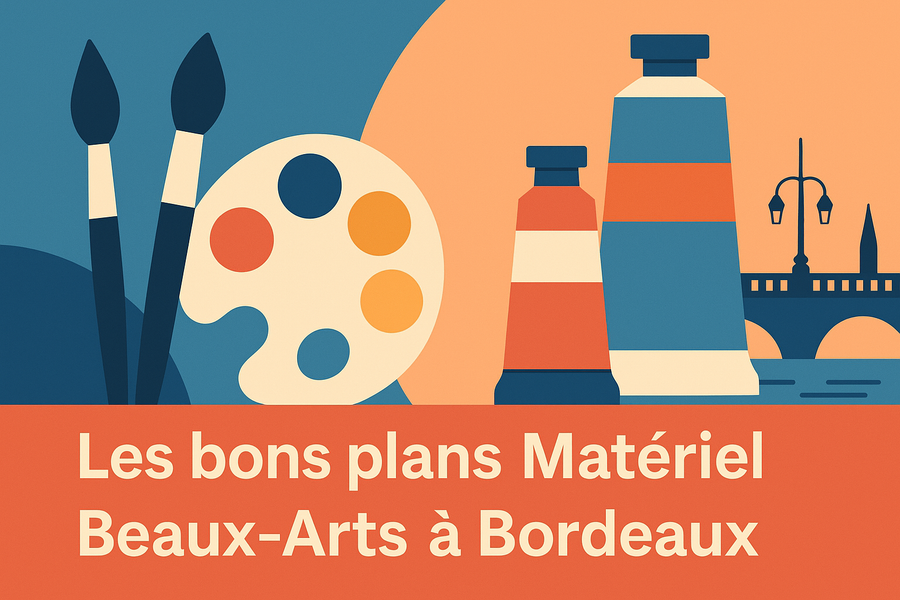 ARTISTE BORDEAUX — Les bons plans pour acheter du matériel beaux-arts à Bordeaux (sans se ruiner !)