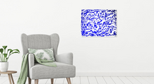 Charger l&#39;image dans la galerie, Peinture unique sur papier Canson Rêve d&#39;azulejos - 50 x 65 cm
