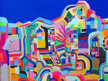 Charger l&#39;image dans la galerie, Peinture  unique sur papier Canson ColoraPolis n°1- 50 x 65 cm
