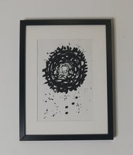 Charger l&#39;image dans la galerie, Peinture sur papier encre de chine unique - format A4 21x29cm

