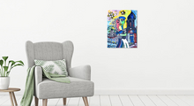Charger l&#39;image dans la galerie, Tableau contemporain - Le marin amoureux -  61 x 46 cm
