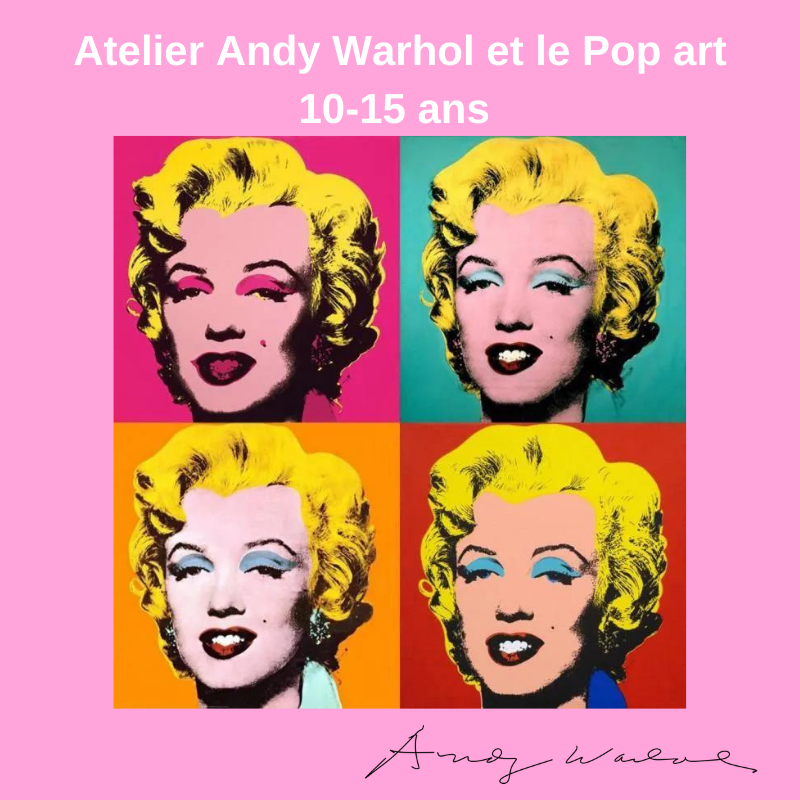 Atelier de peinture - Anniversaire Pop Art (8 enfants max)