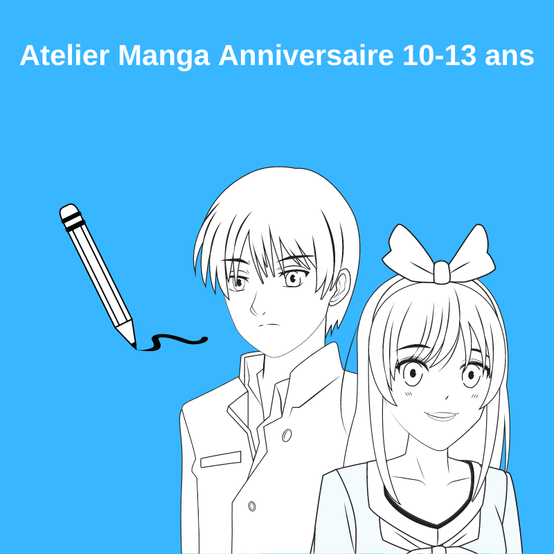 Atelier de peinture - Anniversaire Manga (8 enfants max)
