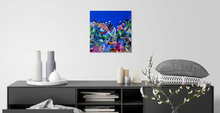 Charger l&#39;image dans la galerie, Tableau bouquet de couleurs n°1 30 x 30 cm
