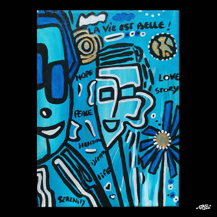 Tableau unique - mini format - 10 x 15 cm