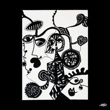 Charger l&#39;image dans la galerie, Tableau unique - La fabrique des sentiments - 23 x 17 cm
