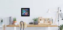 Charger l&#39;image dans la galerie, Tableau personnages - mini format - 20 x 20 cm
