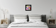 Charger l&#39;image dans la galerie, Tableau paysage imaginaire n°2 - mini format - 20 x 20 cm
